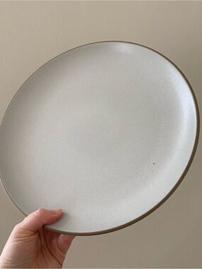 $58 New Heath Ceramics Sand Color Coupe Dinner Plate 11'' Diameter 0720-2